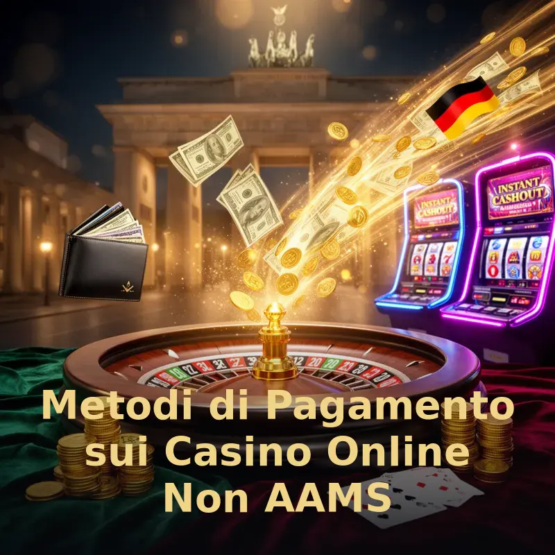 Metodi di Pagamento sui Casino Online Non AAMS